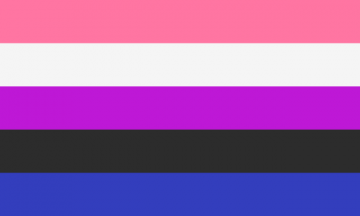 Versatta Big & Tall Genderfluid Pride Hybrid Cargo Kilt