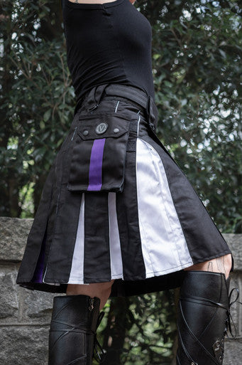 Versatta Demisexual Pride Hybrid Cargo Kilt