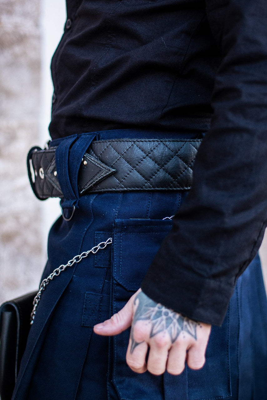 Myrmidon Kilt Belt - Black