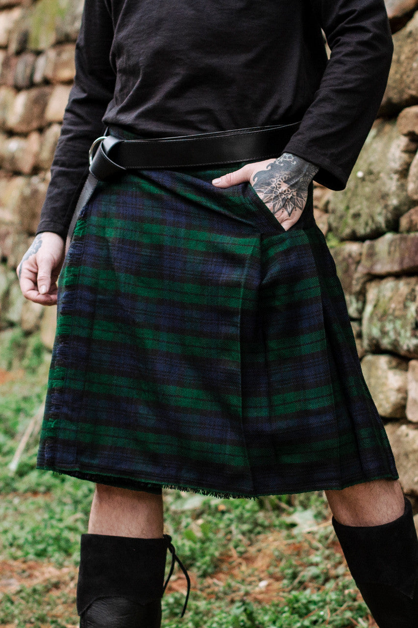 Vanguard Tartan Kilt - Black Watch