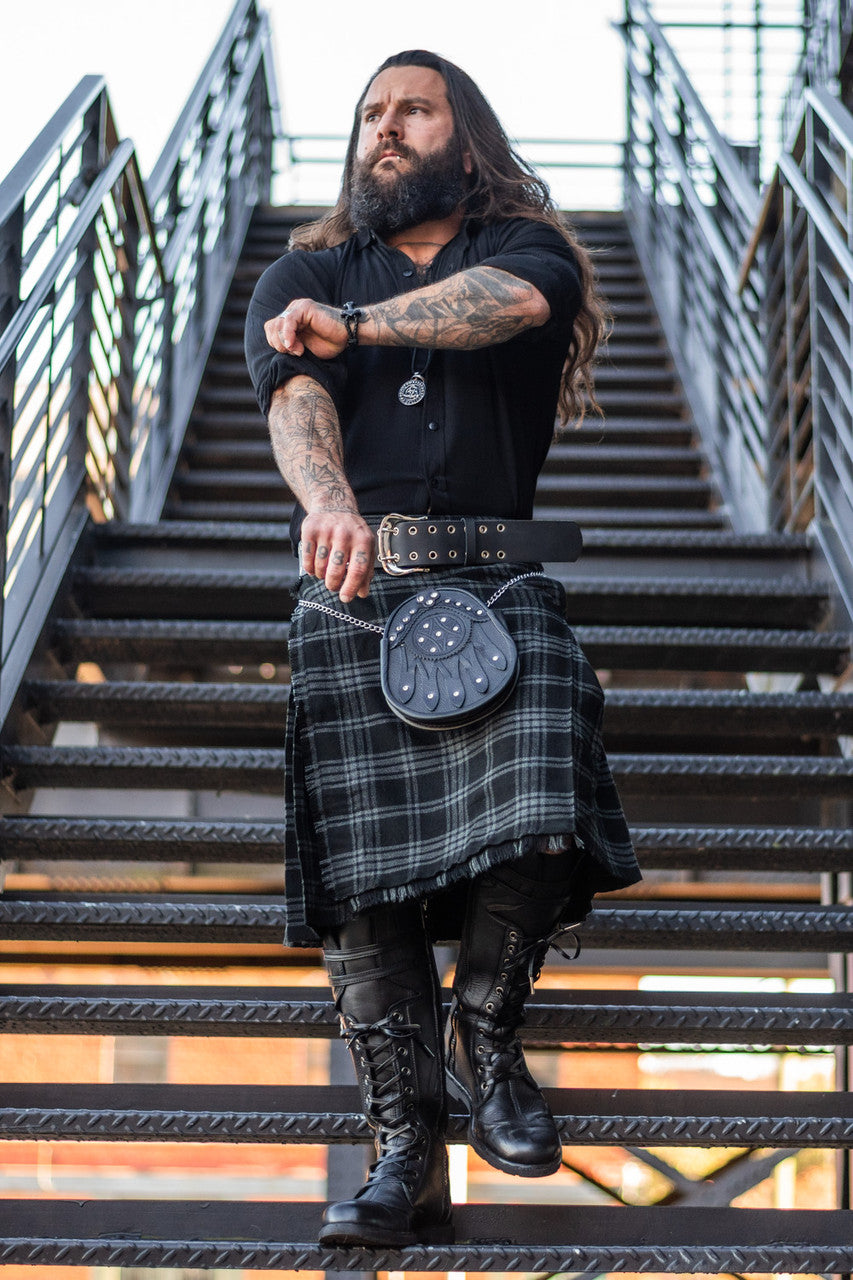 Vanguard Tartan Kilt - Midnight