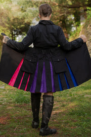 Versatta Bi Pride Hybrid Cargo Kilt