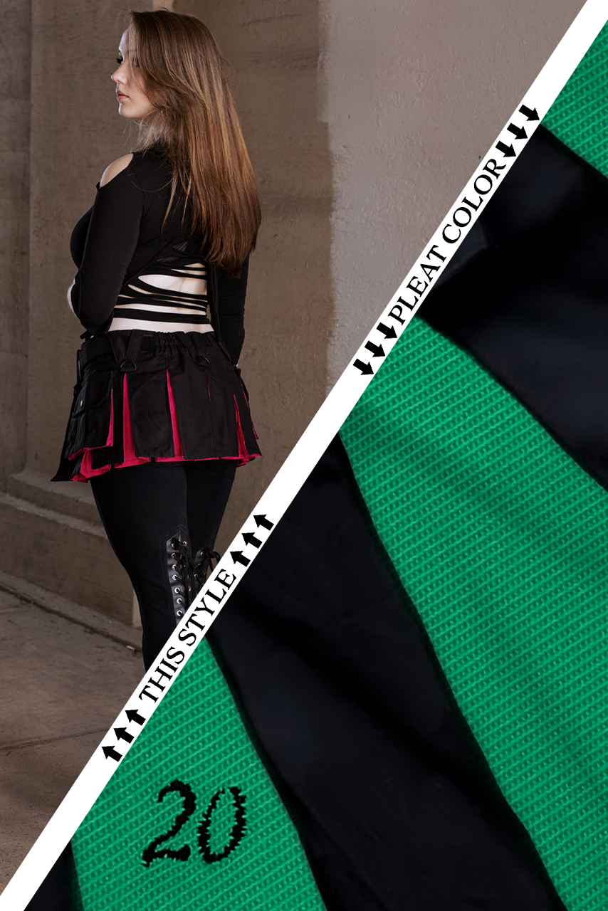 Versatta Micro Hybrid Cargo Kilt - Frost Green