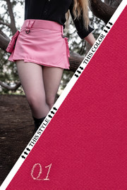 Versatta Micro Cargo Kilt - Dark Pink