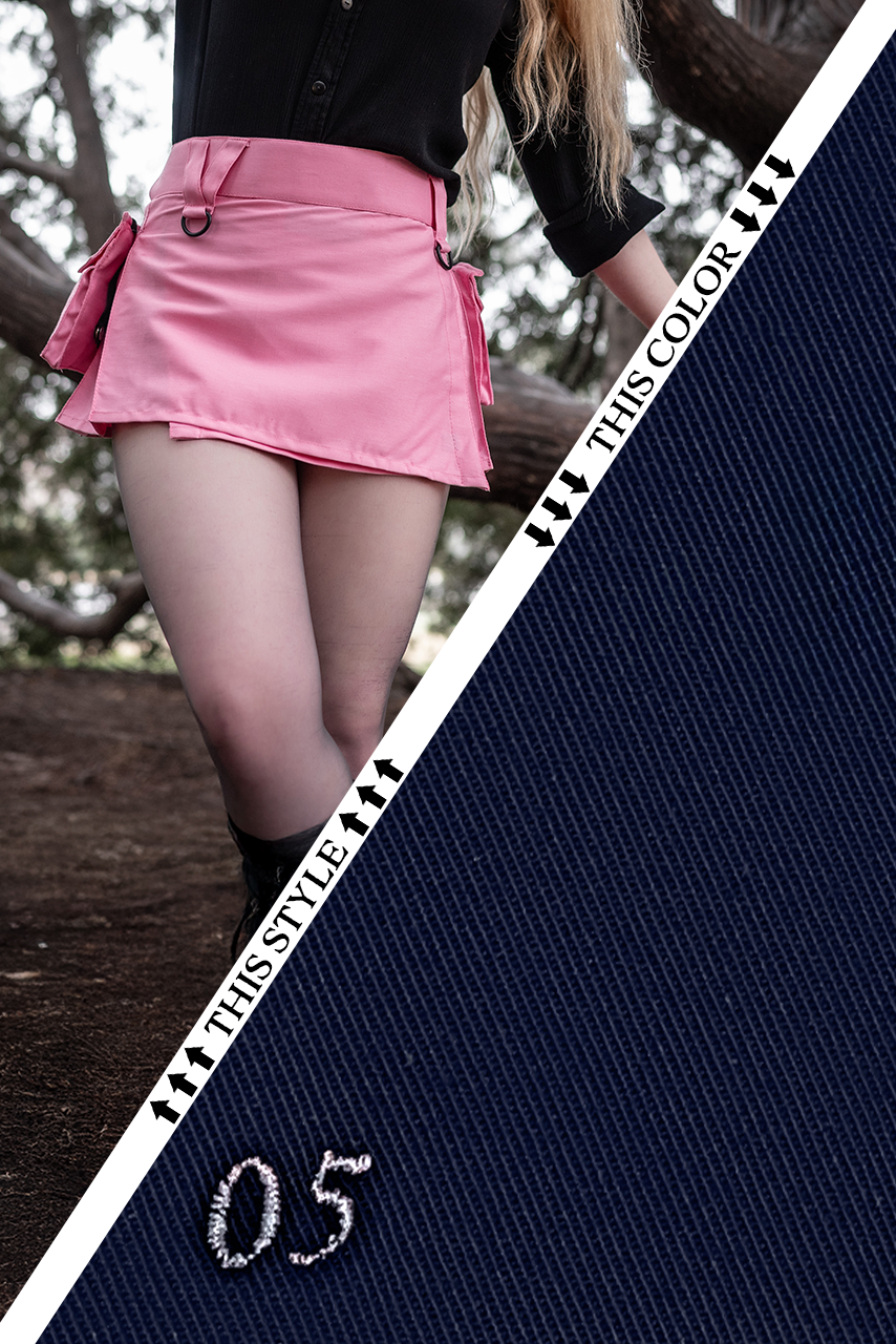 Versatta Micro Cargo Kilt - Navy