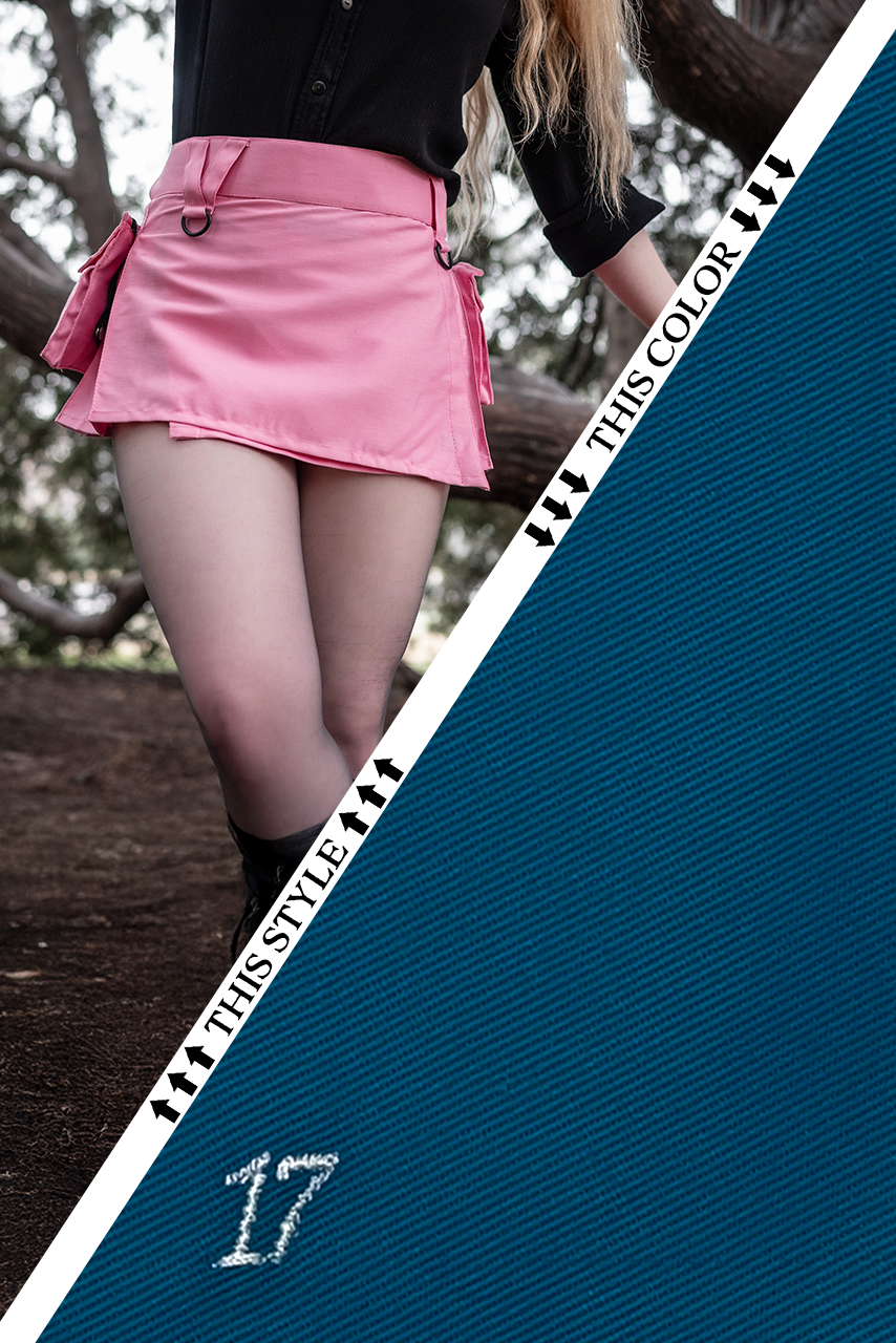 Versatta Micro Cargo Kilt - Slate