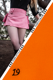 Versatta Micro Cargo Kilt - Orange