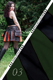 Versatta Mini Hybrid Cargo Kilt - Green