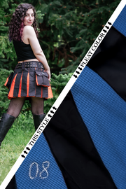 Versatta Mini Hybrid Cargo Kilt - Light Blue