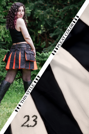 Versatta Mini Hybrid Cargo Kilt - White