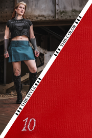 Versatta Mini Cargo Kilt - Red