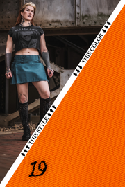 Versatta Mini Cargo Kilt - Orange