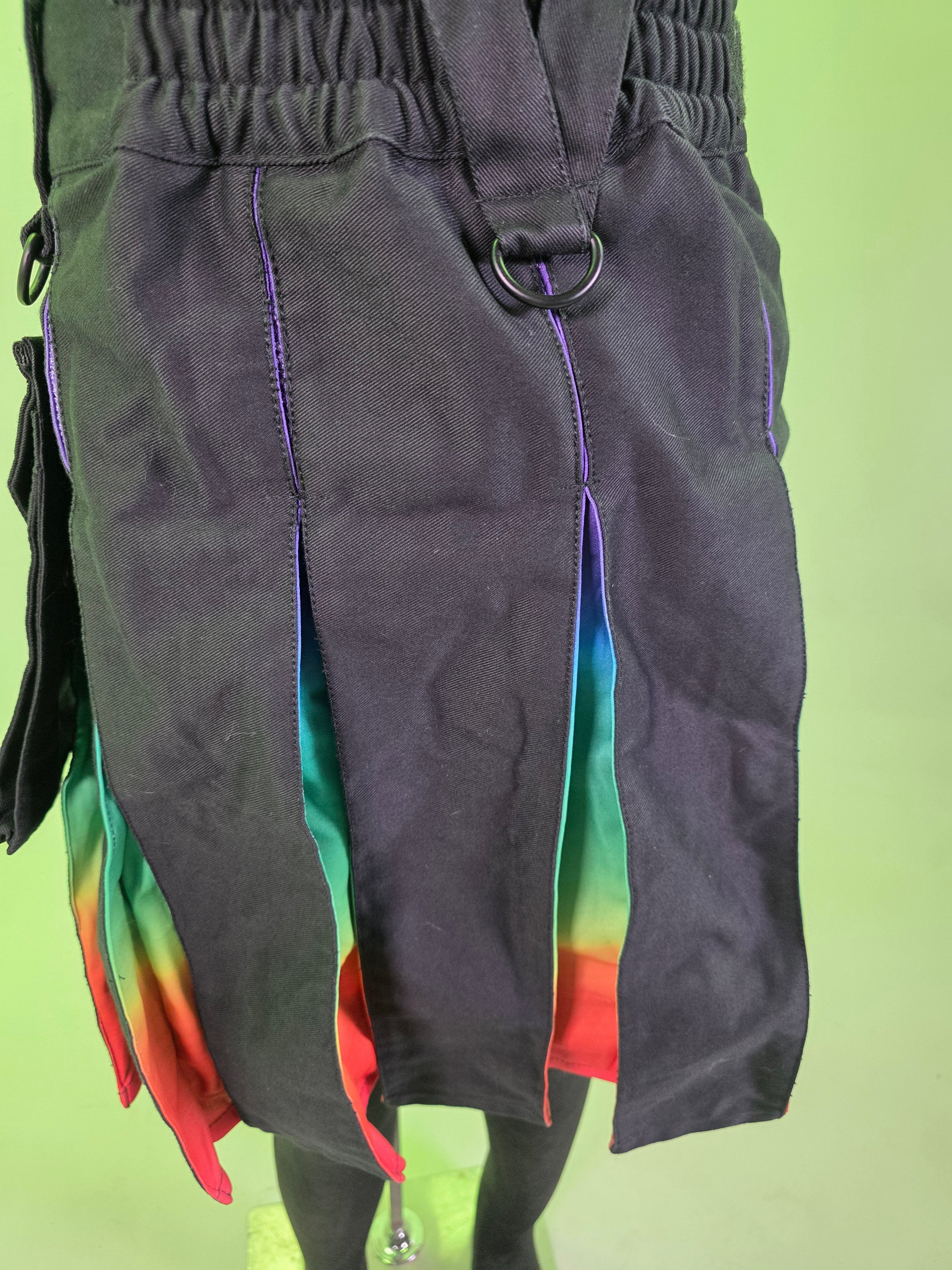 Rainbow Sunset 23" XL - Distressed