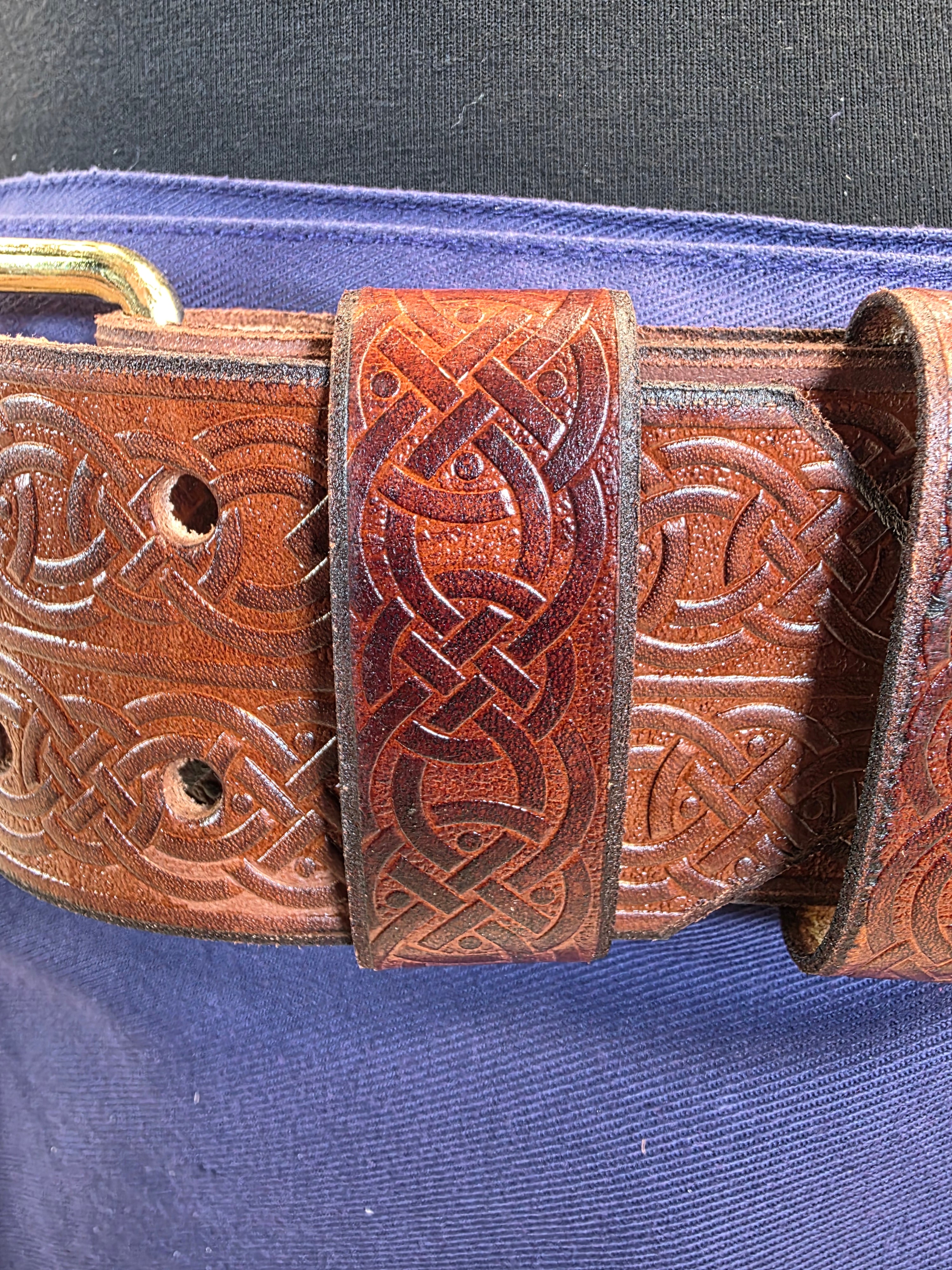 Inner Beast Leather Kilt Belt, 2.5 Inches