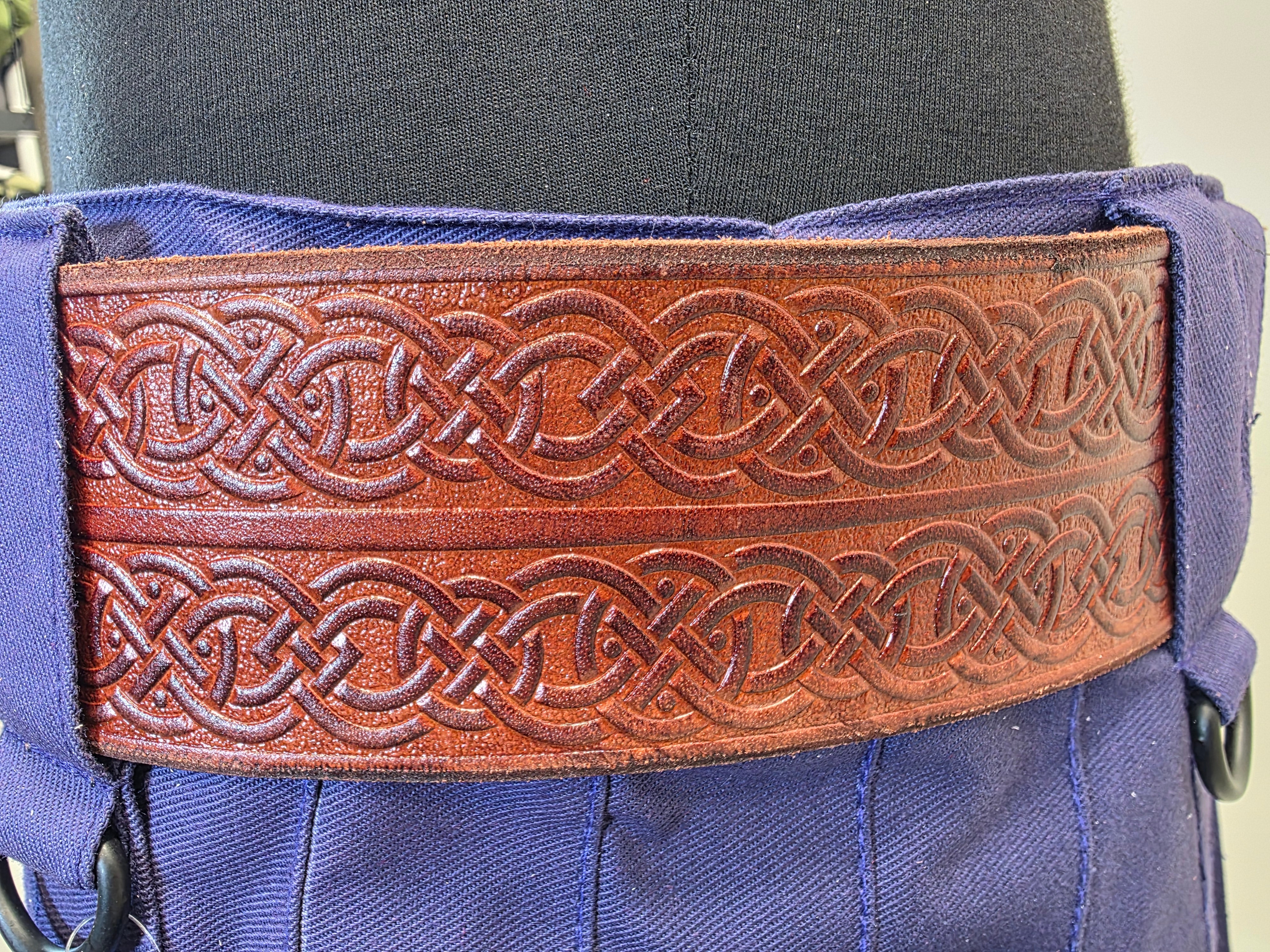 Inner Beast Leather Kilt Belt, 2.5 Inches