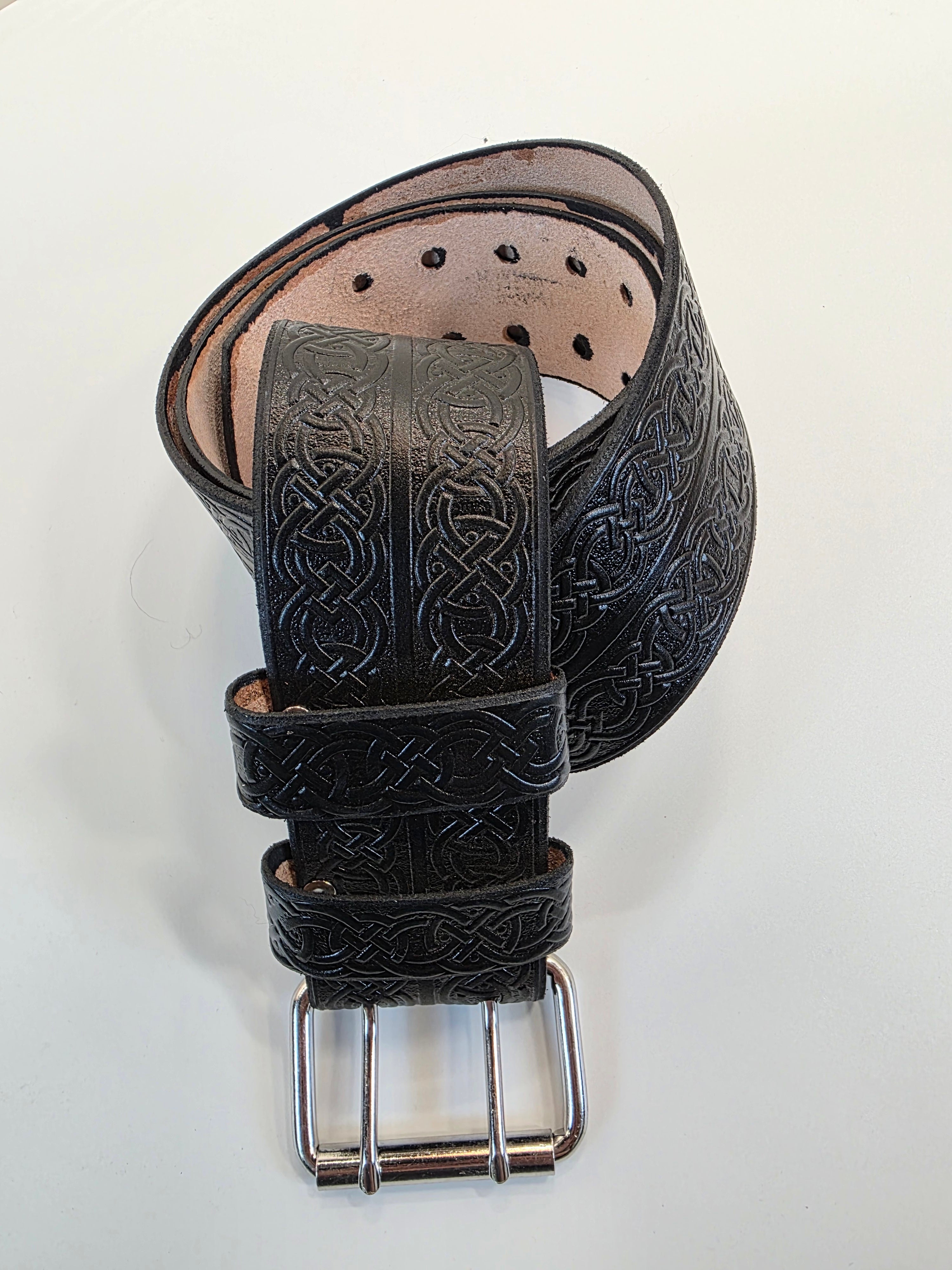 Inner Beast Leather Kilt Belt, 2.5 Inches