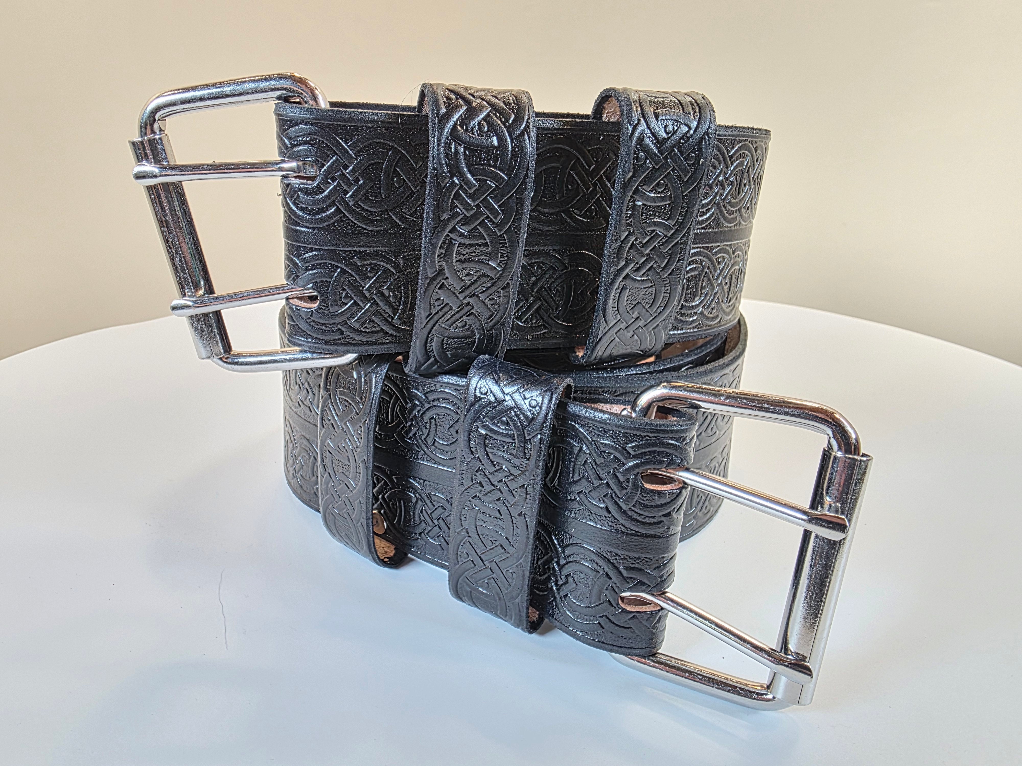 Inner Beast Leather Kilt Belt, 2.5 Inches