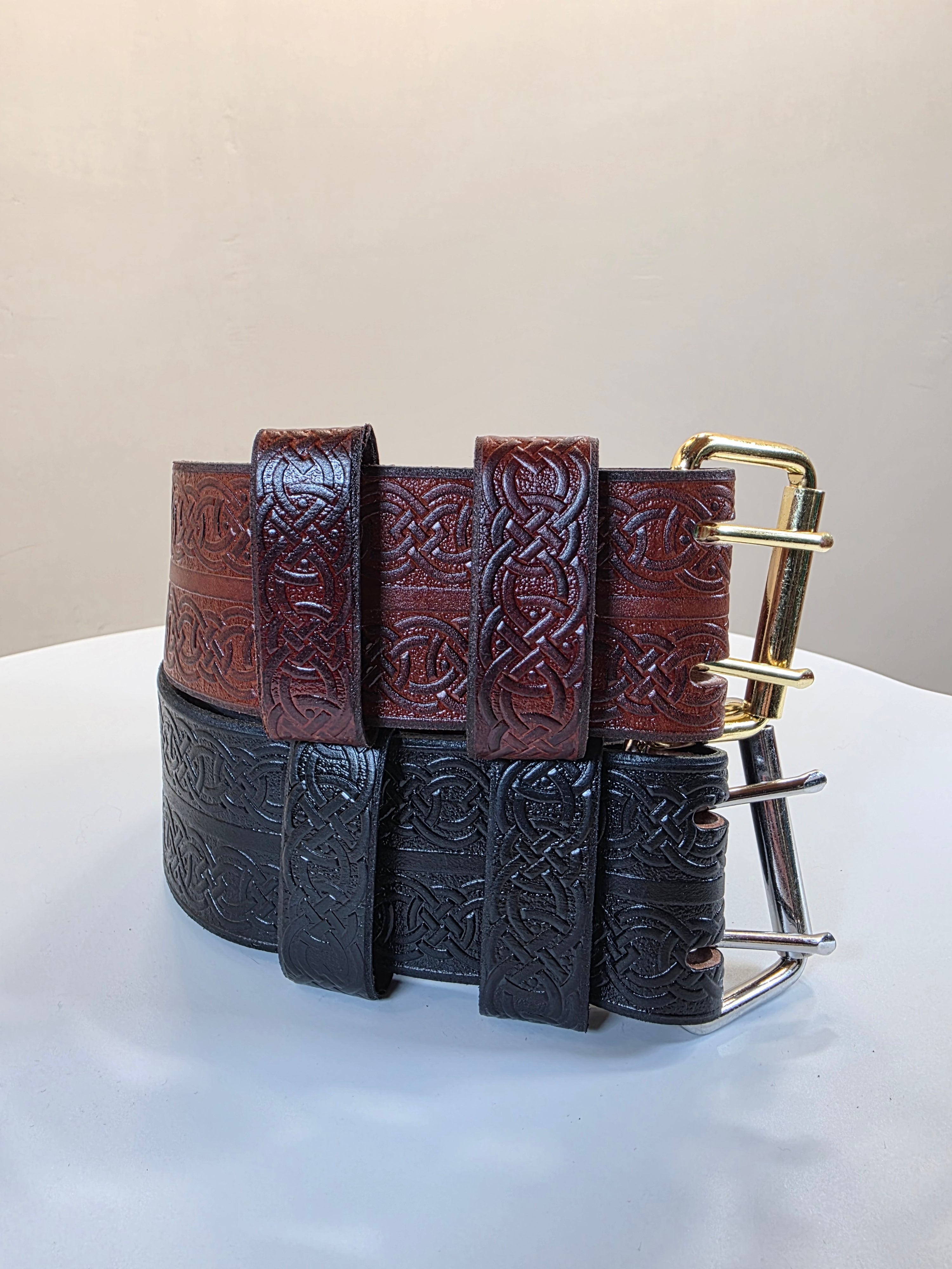 Inner Beast Leather Kilt Belt, 2.5 Inches
