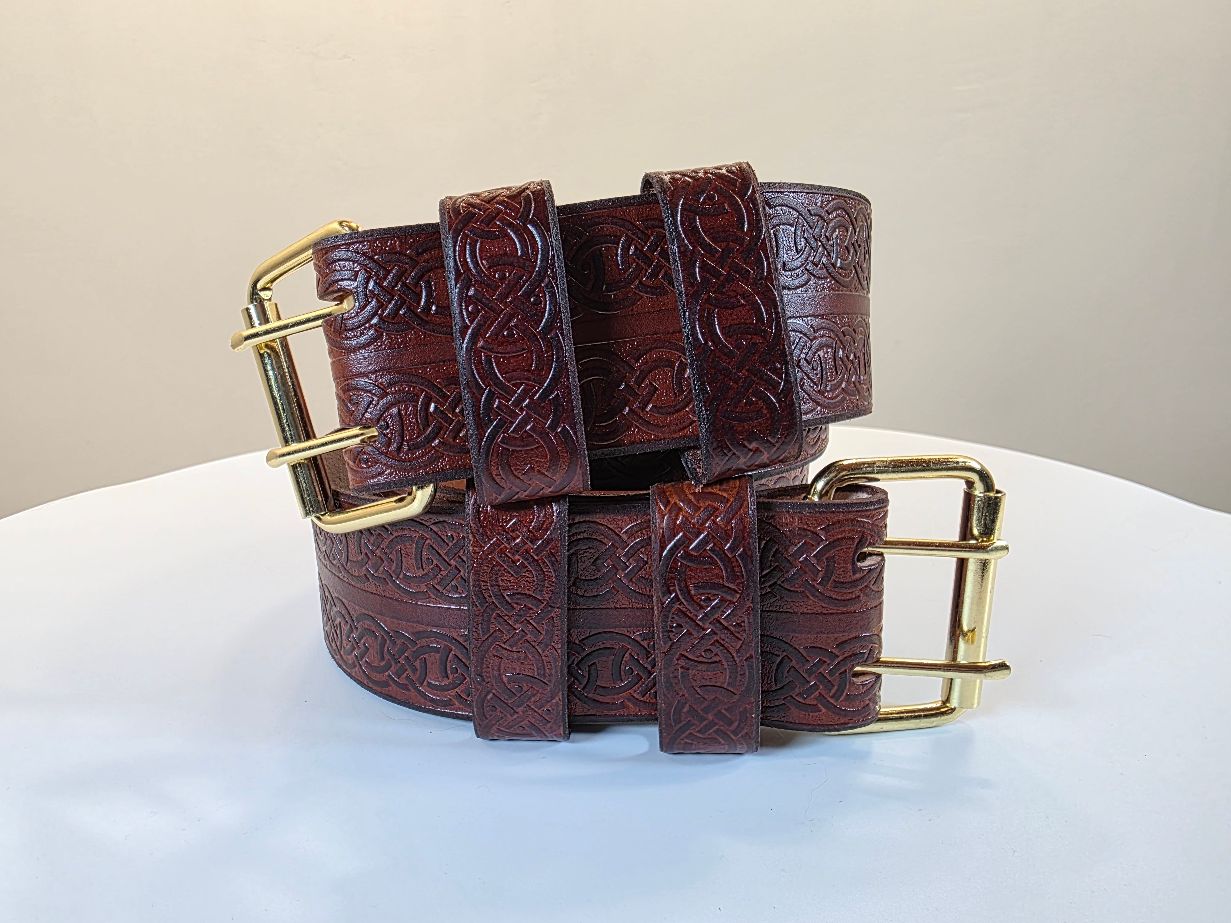 Inner Beast Leather Kilt Belt, 2.5 Inches