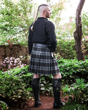 Versatta Tartan Traditional Kilt - Wintergrey