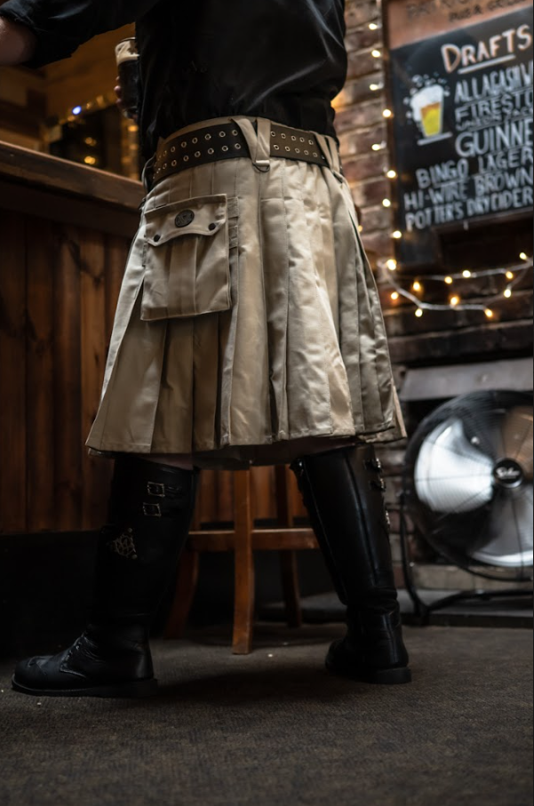 Versatta Cargo Kilt - Khaki