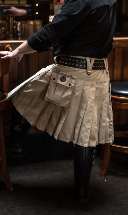 Versatta Cargo Kilt - Khaki