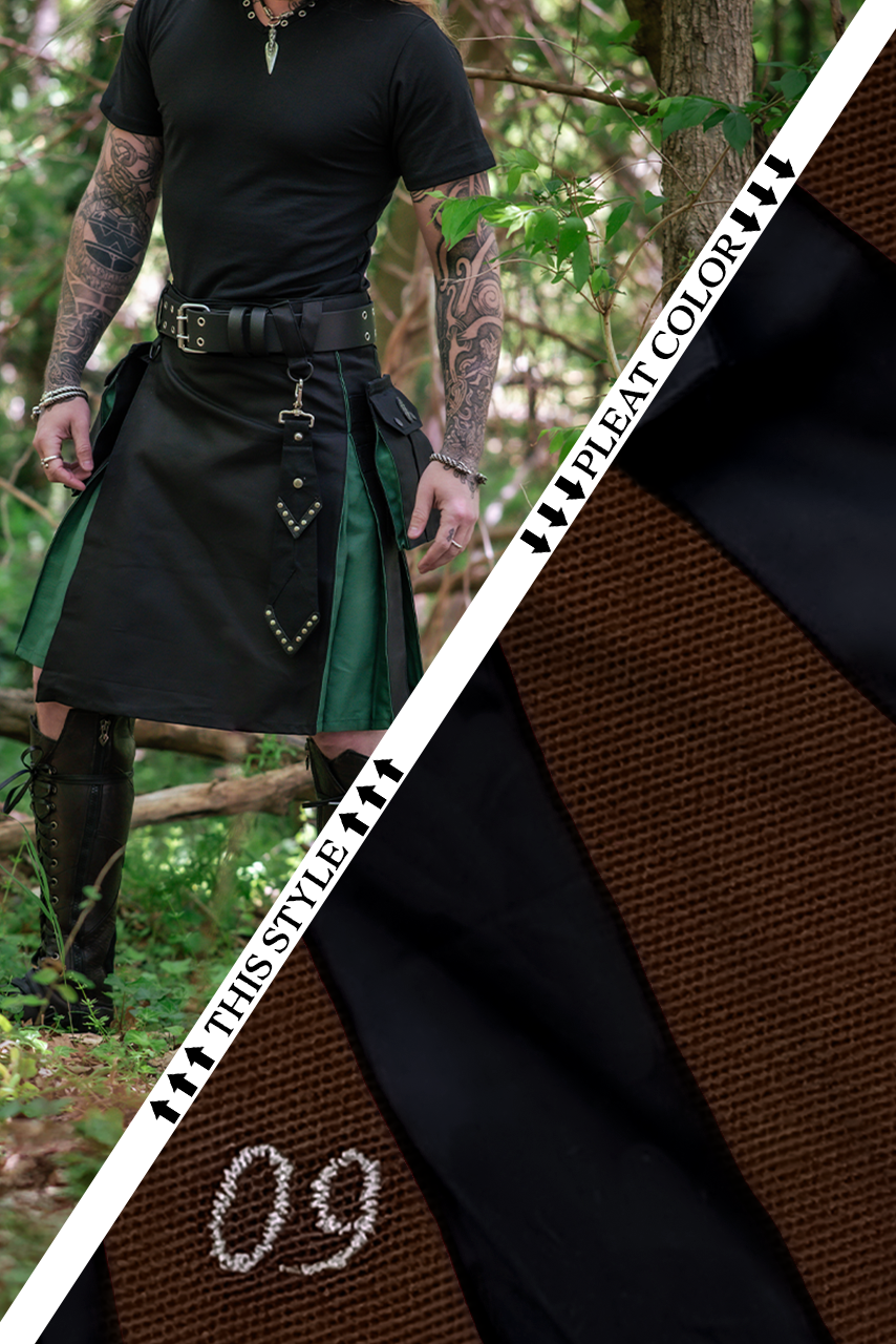 Versatta Hybrid Cargo Kilt - Brown