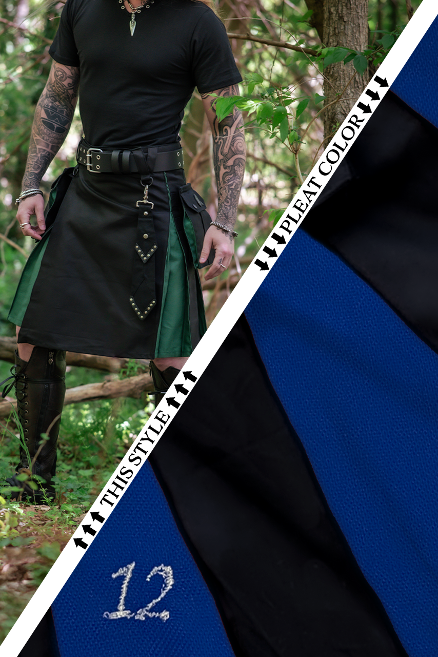 Versatta Hybrid Cargo Kilt - Royal Blue