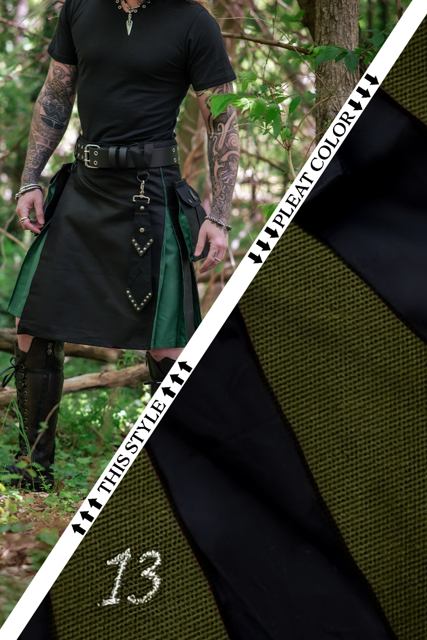 Versatta Hybrid Cargo Kilt - Olive