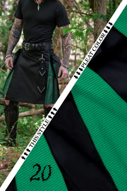 Versatta Hybrid Cargo Kilt - Frost Green