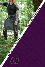 Versatta Cargo Kilt - Bright Purple