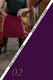 Versatta Big & Tall Cargo Kilt - Bright Purple
