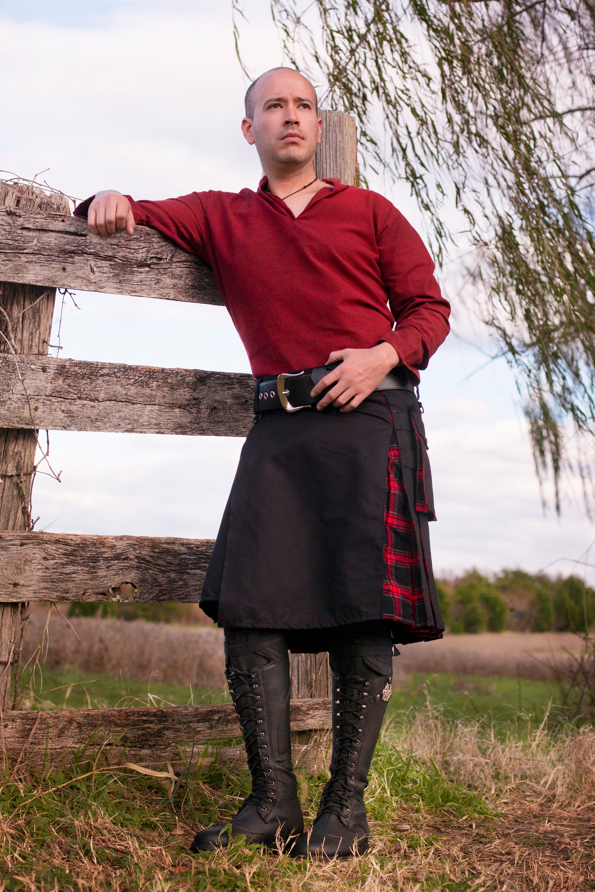 Versatta Tartan Hybrid Cargo Kilt - Warlord