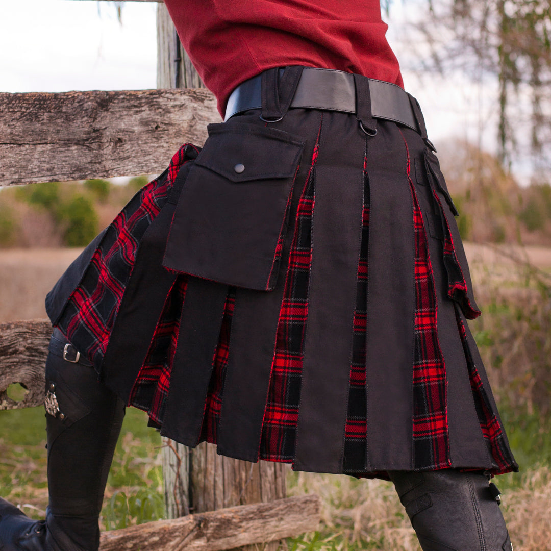 Versatta Tartan Hybrid Cargo Kilt - Warlord