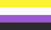 Versatta Big & Tall Non-Binary Pride Hybrid Cargo Kilt