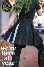 Versatta Knee-Length Ace Pride Hybrid Cargo Kilt - 19"