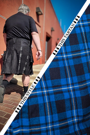 Versatta Big & Tall Tartan Hybrid Cargo Kilt - Admiral