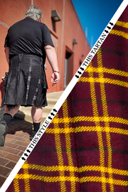 Versatta Big & Tall Tartan Hybrid Cargo Kilt - Courage