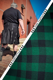 Versatta Big & Tall Tartan Hybrid Cargo Kilt - Dragonseye