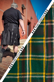 Versatta Big & Tall Tartan Hybrid Cargo Kilt - Huntsman
