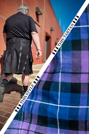 Versatta Big & Tall Tartan Hybrid Cargo Kilt - Scottish Pride