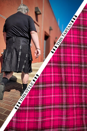 Versatta Big & Tall Tartan Hybrid Cargo Kilt - Unicorn Blood
