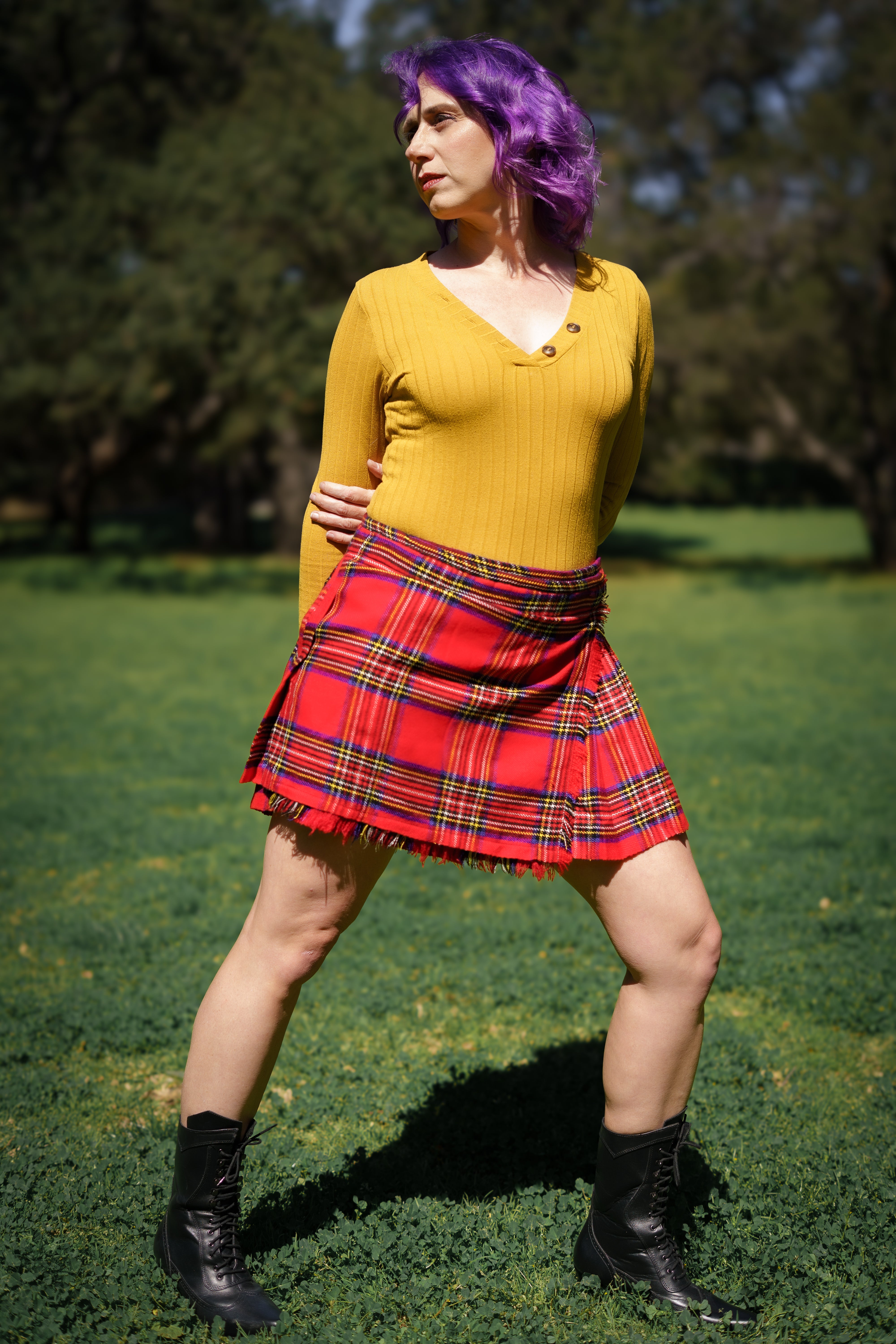 Vanguard Mini Tartan Kilt - Royalist
