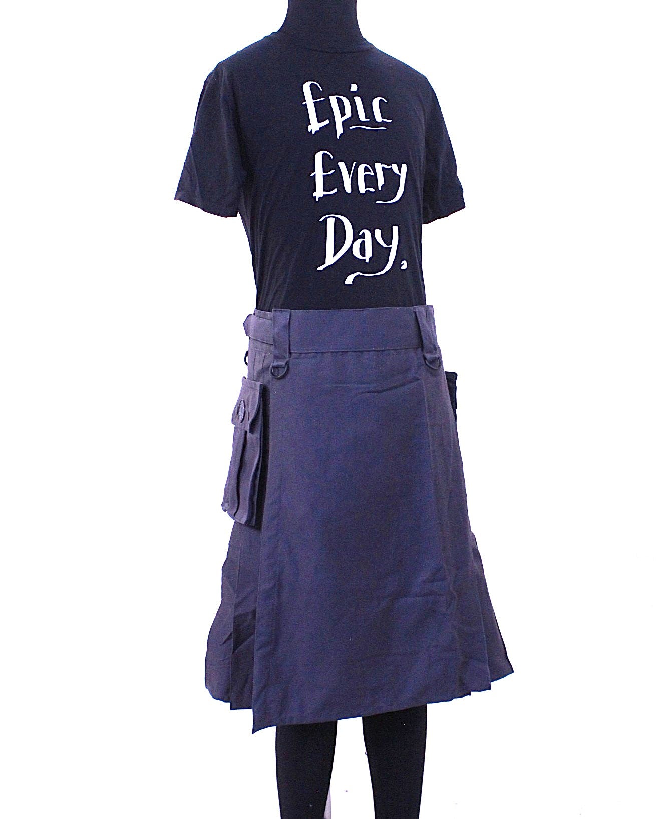 Versatta Big & Tall Cargo Kilt - 25"