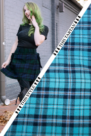 Versatta Knee-Length Tartan Cargo Kilt - Aethervale