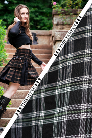 Versatta Knee-Length Inverted Tartan Hybrid Cargo Kilt - Springtide