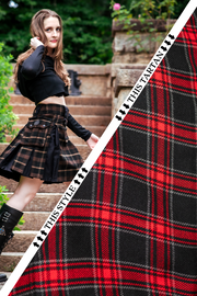 Versatta Knee-Length Inverted Tartan Hybrid Cargo Kilt - Warlord