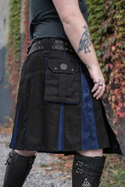 Versatta Hybrid Cargo Kilt - Navy Blue