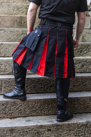Versatta Big & Tall Hybrid Cargo Kilt - Red