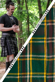 Versatta Inverted Tartan Hybrid Cargo Kilt - Huntsman